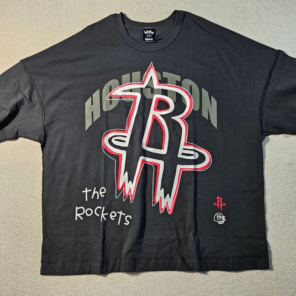 Shoe Palace Houston Rockets NBA Oversized Shirt Mens 2XL NWT Licensed